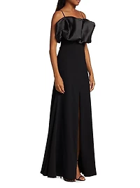 Vaughn Ruffled Mermaid Gown