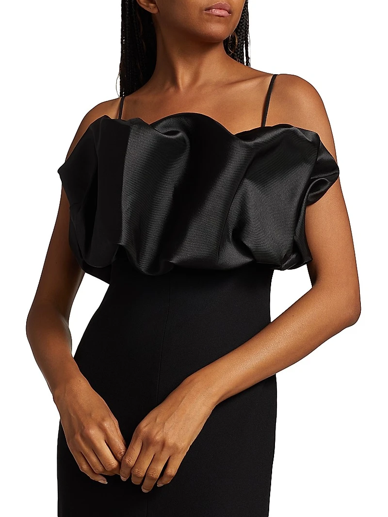 Vaughn Ruffled Mermaid Gown