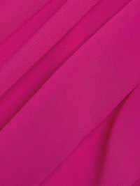 Verge Pleated One-Shoulder Gown