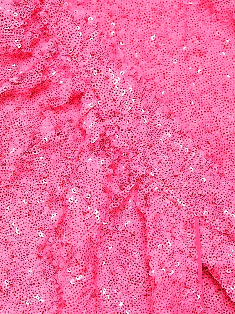 Chilo Strapless Sequin Gown