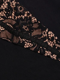 Franco Lace-Inset Jumpsuit