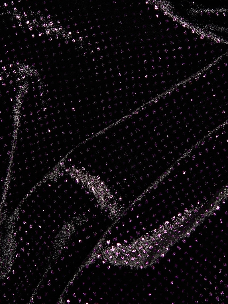 Mila Paillette Velvet Gown