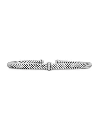 Cable Classics Center Station Bracelet with Pavé Diamonds