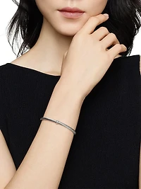 Cable Classics Center Station Bracelet with Pavé Diamonds