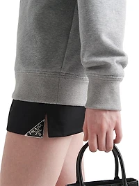 Long-Sleeved Cotton Sweatshirt