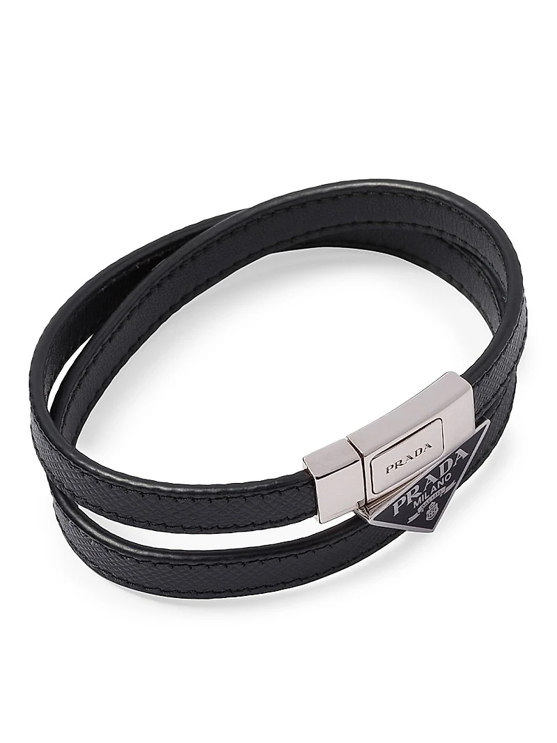 Saffiano Leather Bracelet