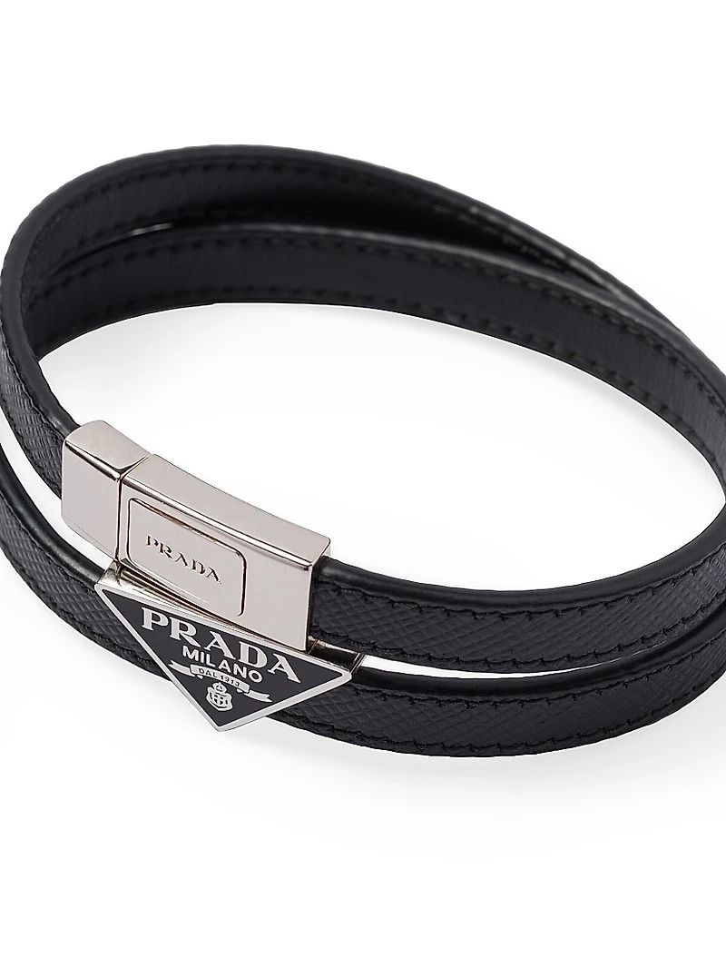 Saffiano Leather Bracelet