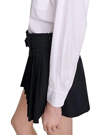 Short Pleated Skirt