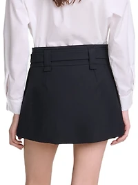 Short Pleated Skirt