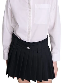 Short Pleated Skirt