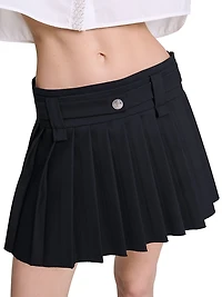 Short Pleated Skirt