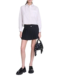 Short Pleated Skirt