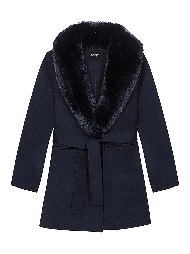 Double-Faced Mid-Length Coat