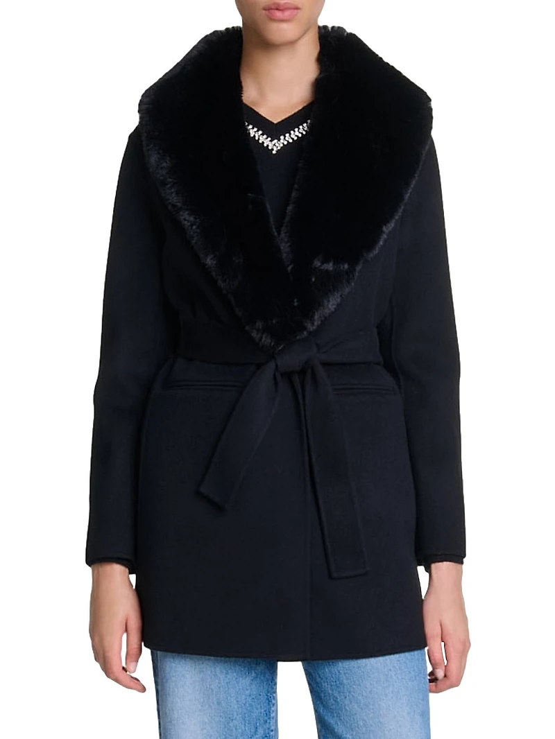 Double-Faced Mid-Length Coat