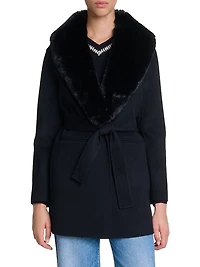 Double-Faced Mid-Length Coat