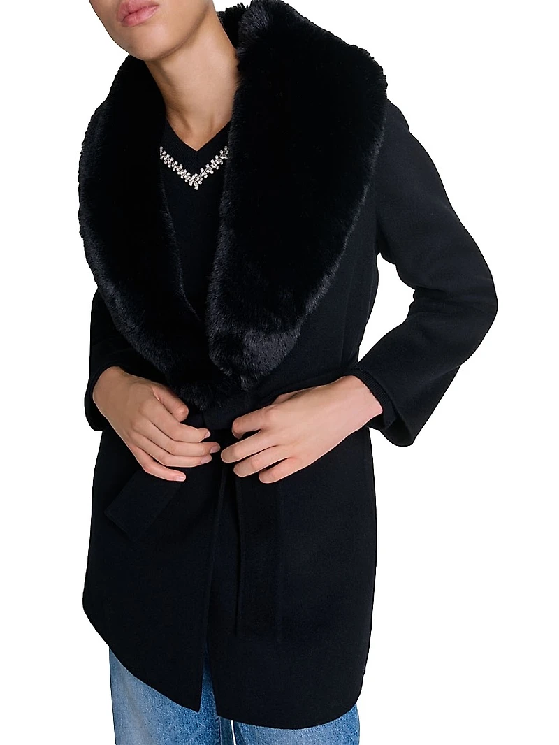 Double-Faced Mid-Length Coat