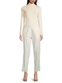 Cotton-Blend Corduroy Pants
