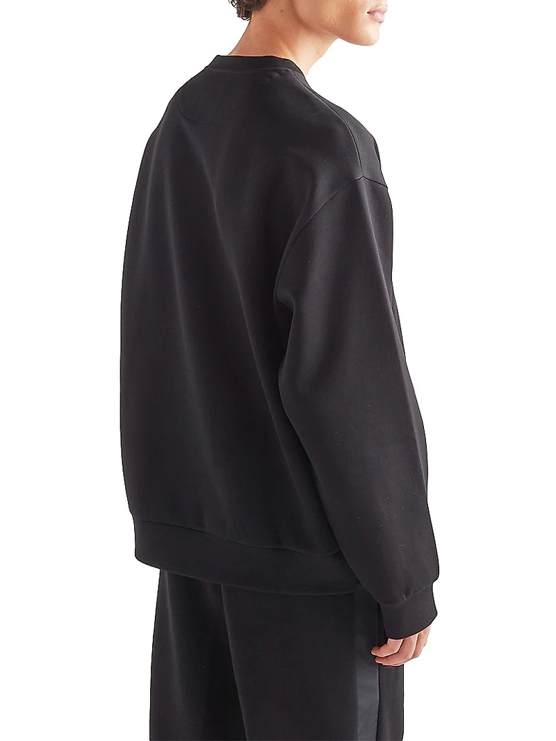 Technical Cotton Sweatshirt