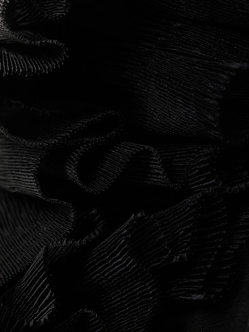 Elsie Tulle Pleated Bustier Top