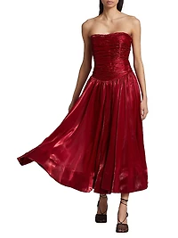 Regent Sleeveless Midi-Dress