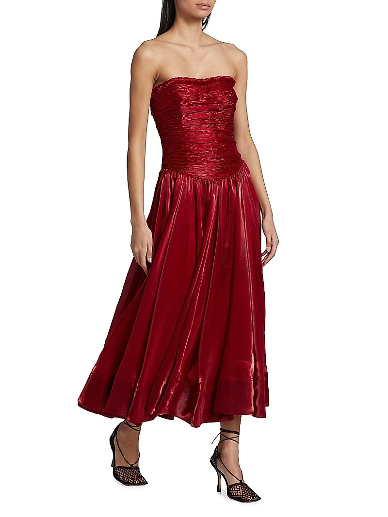 Regent Sleeveless Midi-Dress