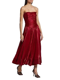 Regent Sleeveless Midi-Dress