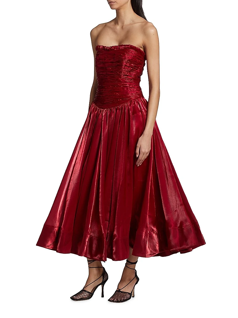 Regent Sleeveless Midi-Dress