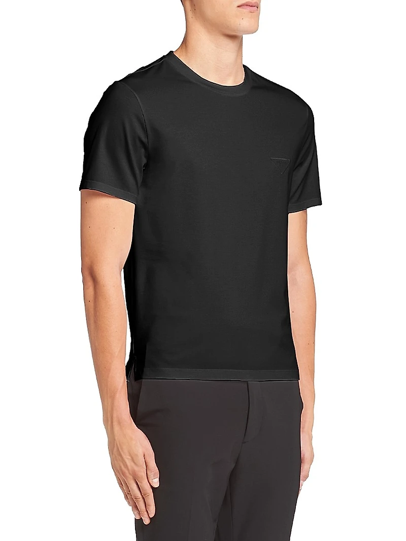 Stretch Cotton T-Shirt