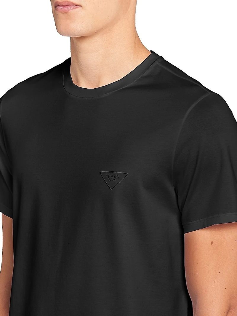 Stretch Cotton T-Shirt