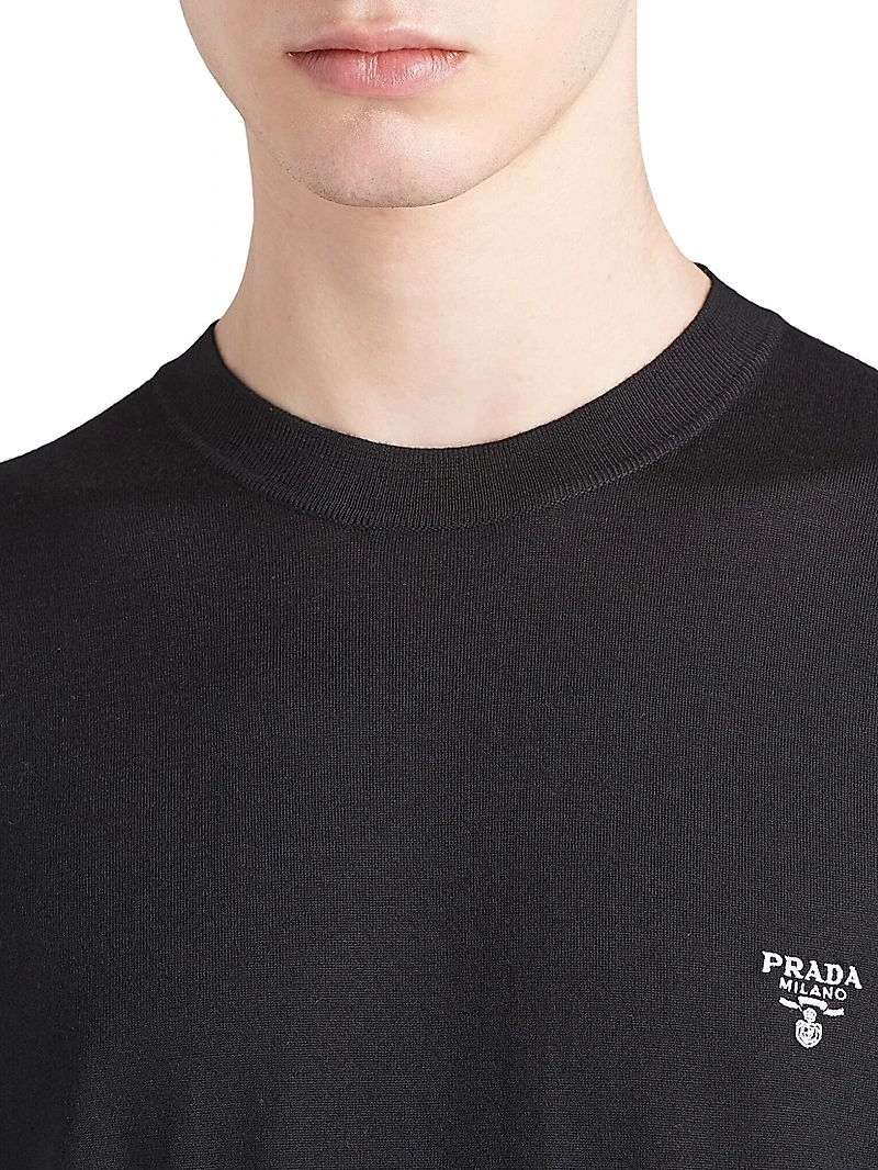 Superfine Wool Crewneck Sweater