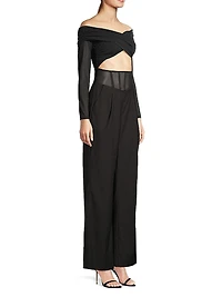 Roberta Cut-Out Jumpsuit