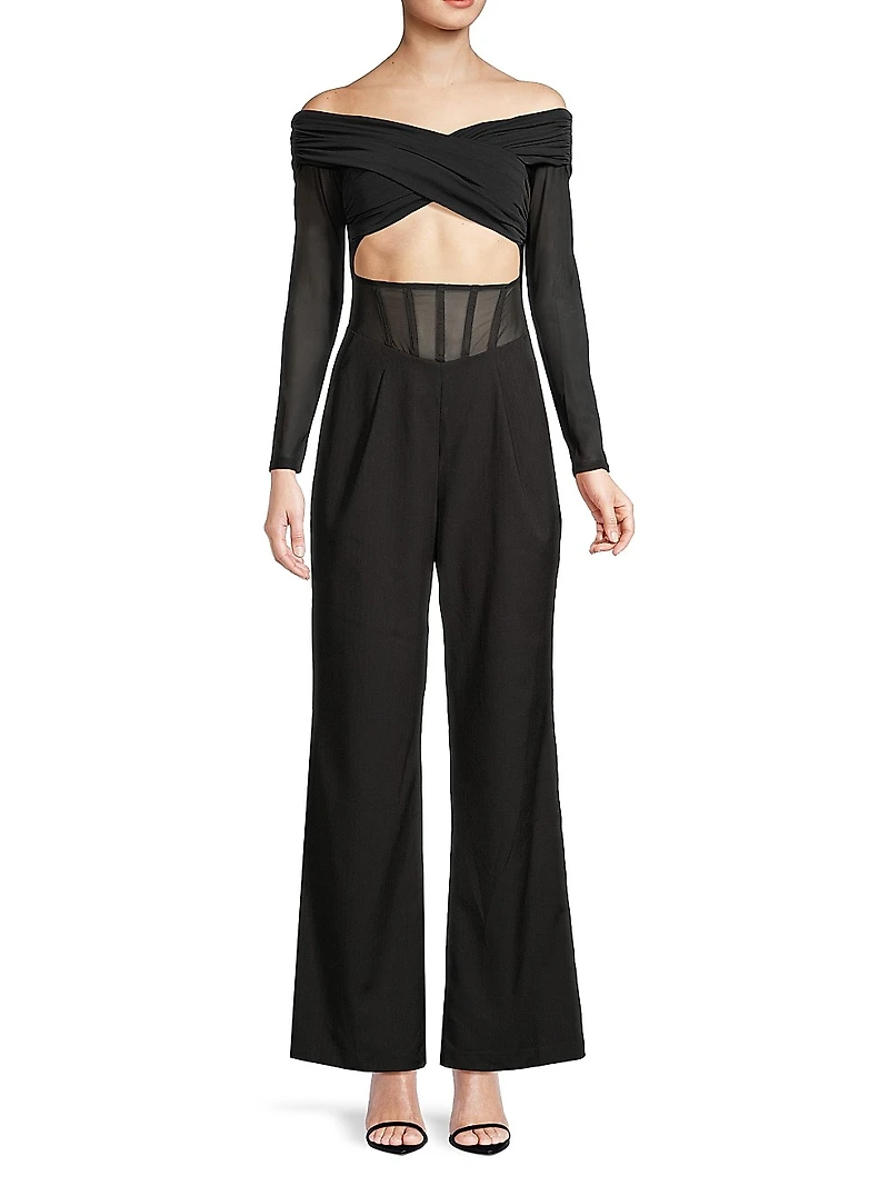 Roberta Cut-Out Jumpsuit