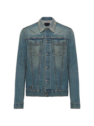 Denim Blouson Jacket
