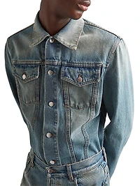 Denim Blouson Jacket