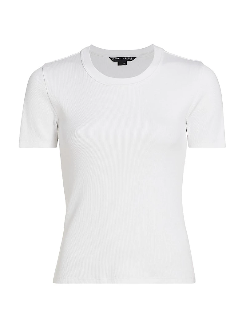 Pruitt Ribbed Cotton-Blend T-Shirt