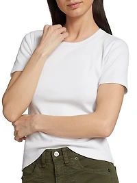 Pruitt Ribbed Cotton-Blend T-Shirt