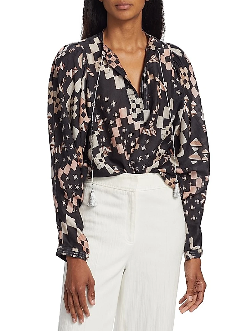 Bermejo Cora Printed Top