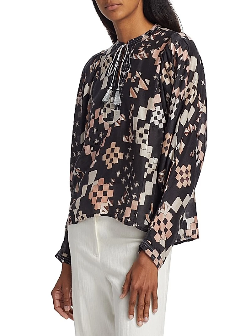 Bermejo Cora Printed Top
