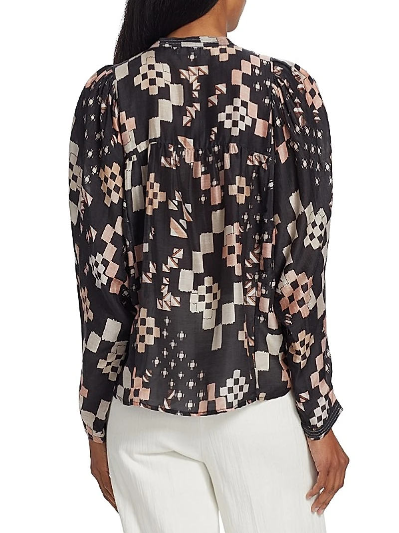 Bermejo Cora Printed Top