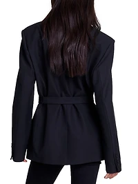 Belted Suit Jacket