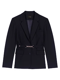 Belted Suit Jacket