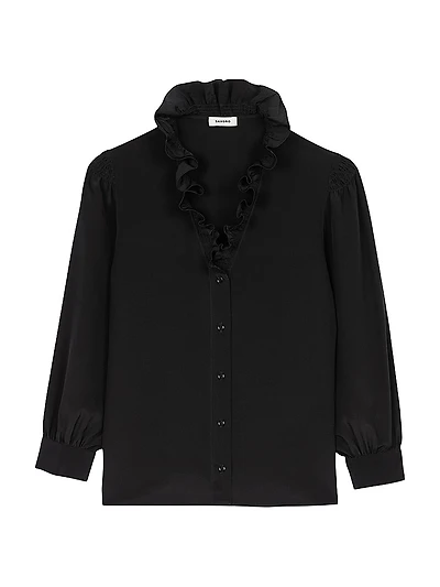 Flowy Silk Shirt