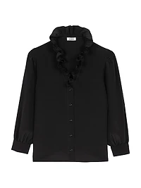 Flowy Silk Shirt