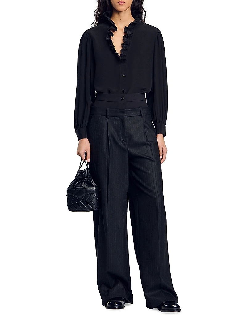 Flowy Silk Shirt