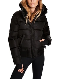 Sawyer Shearling-Embellished Down Jacket