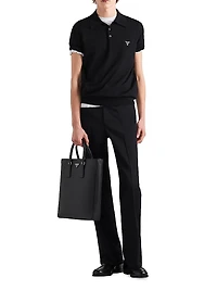 Superfine Wool Polo Shirt