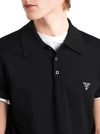 Superfine Wool Polo Shirt