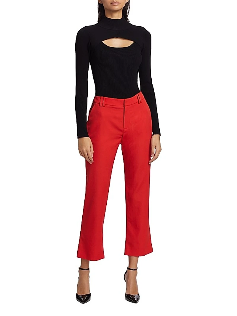 GDP Wool Bootcut Trousers