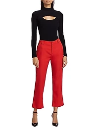 GDP Wool Bootcut Trousers