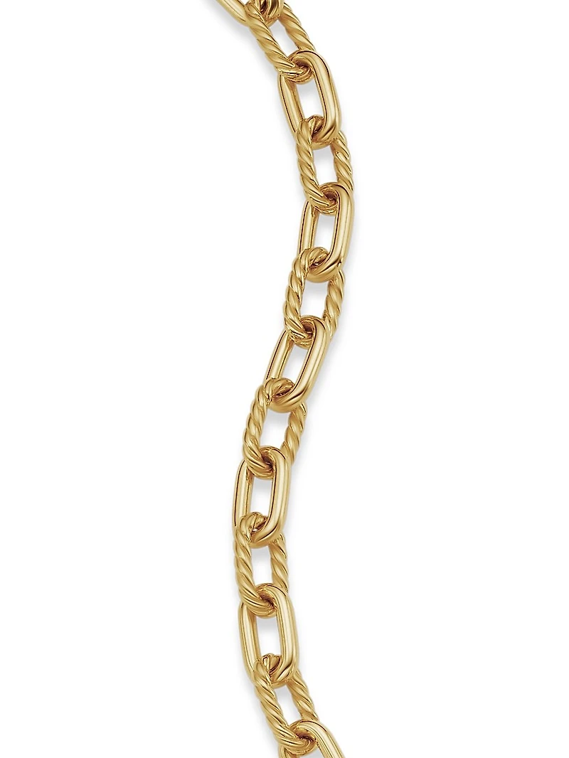 DY Madison Chain Bracelet 18K Yellow Gold, 6mm